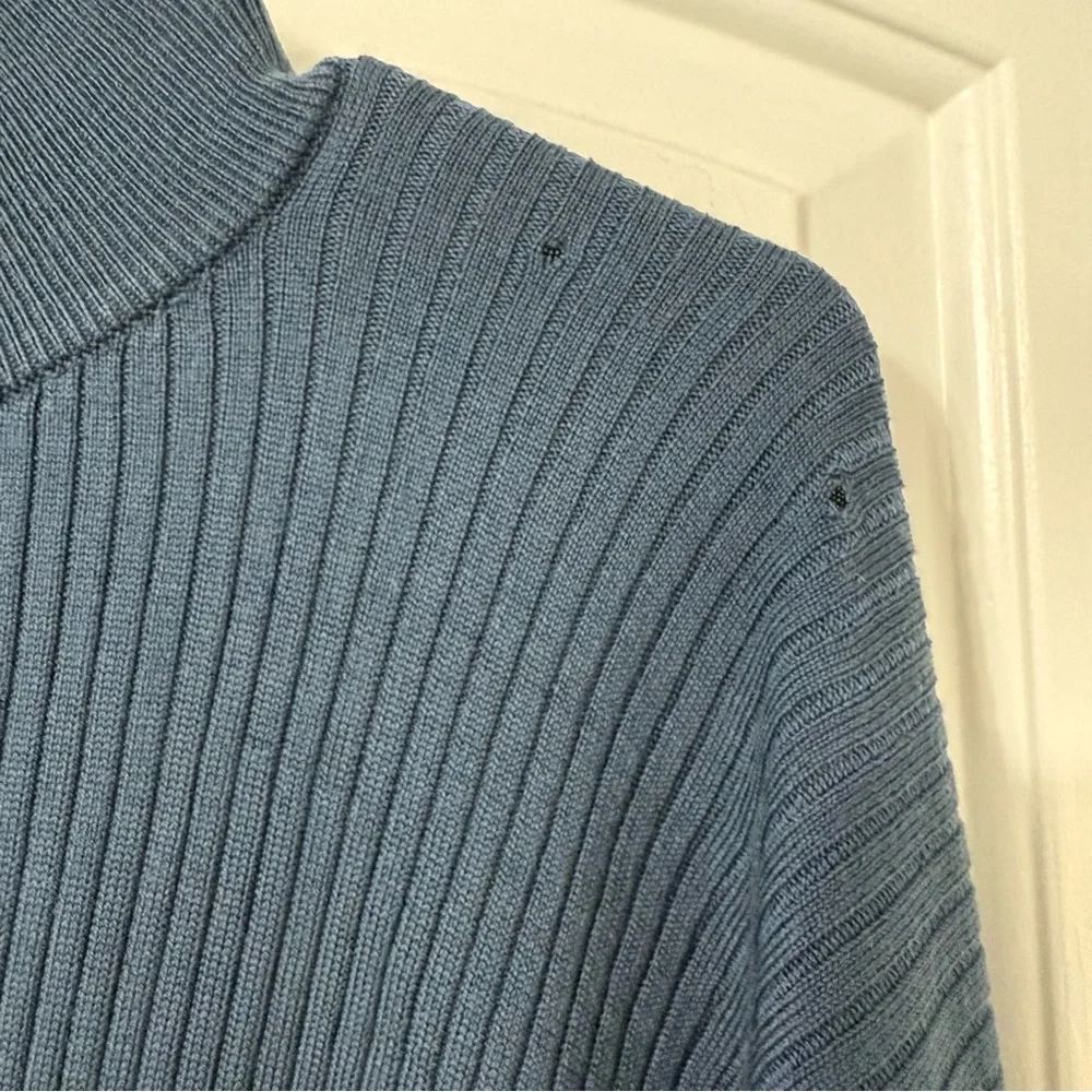 Lululemon On The Go Poncho Blue One Size Flawed - Picture 5 of 6